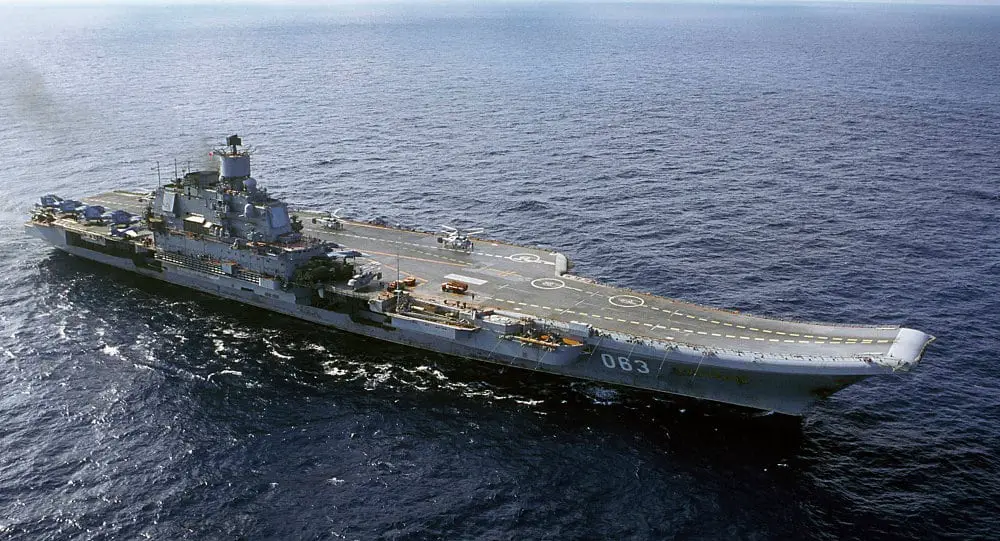 Admiral Kuznetsov, Russia's only operating aircraft carrier