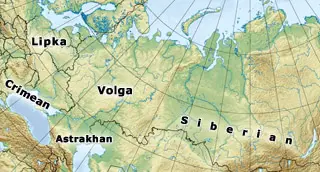 Tatars-map