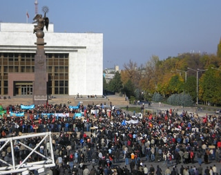 Bishkek-Protest