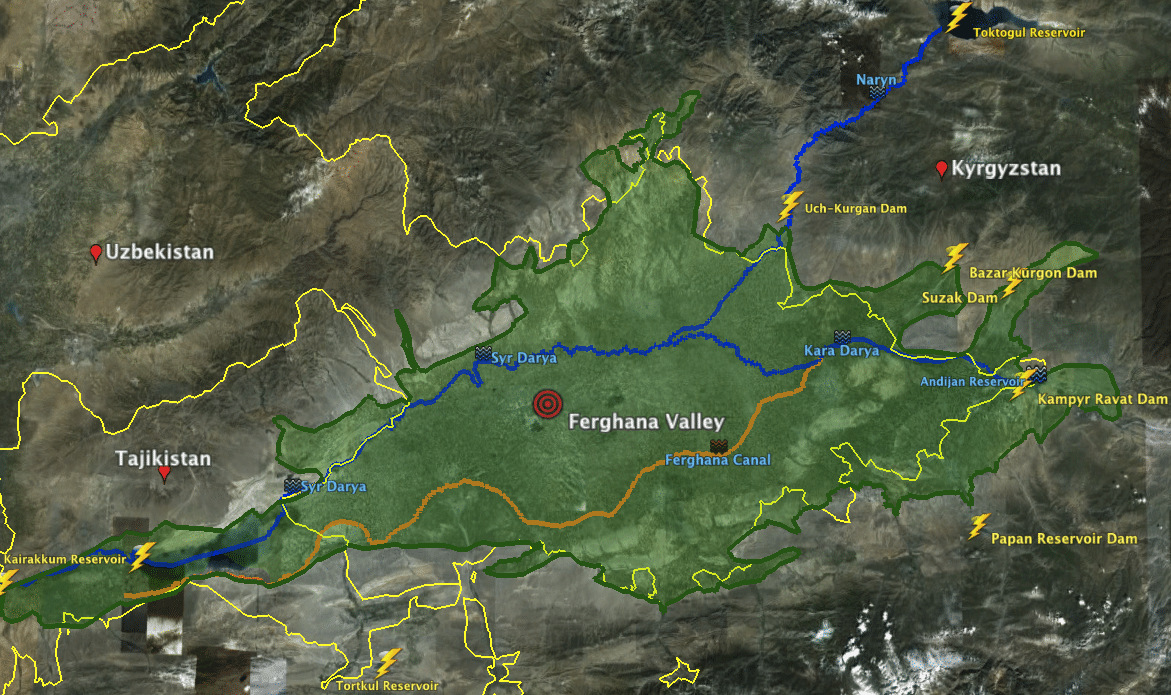 Osh & The Fergana Valley Diversity and Division GeoHistory