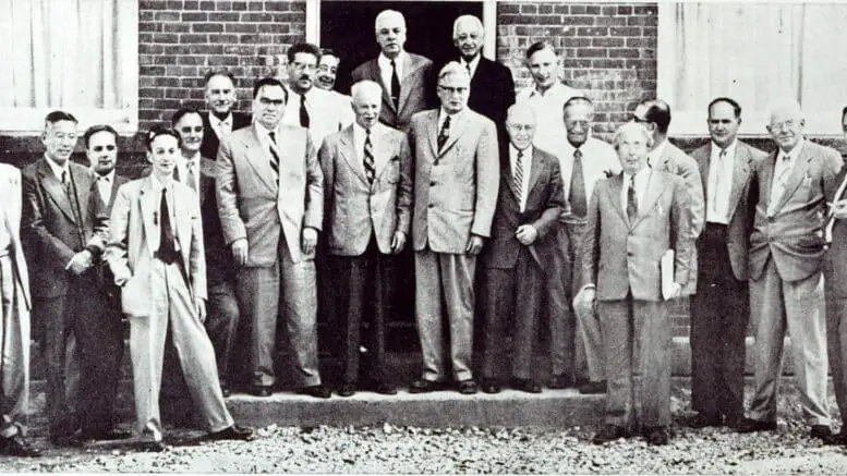 Participants in the First Pugwash Conference