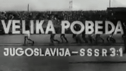 USSR-Yugoslavia Soccer 1954