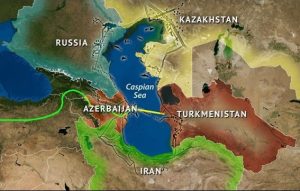 Caspian Sea Map