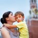 Russian Demographics child red square